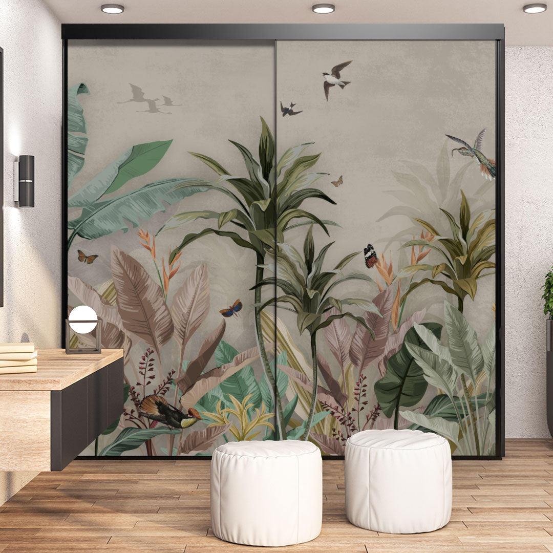 Portes de placard coulissantes Tisalia : design et gain de place