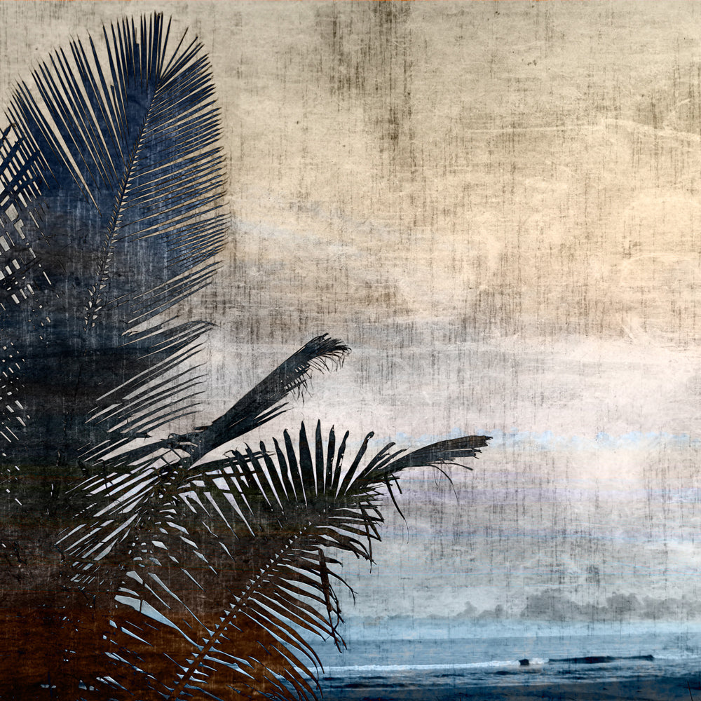 Grunge palm