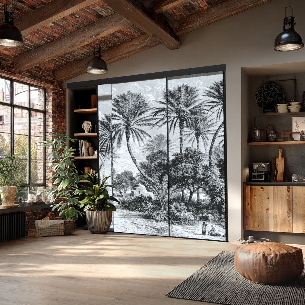 Portes de placard coulissantes 3 vantaux sur mesure