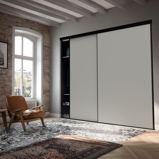 Porte de placard 2 vantaux UNI configurée
