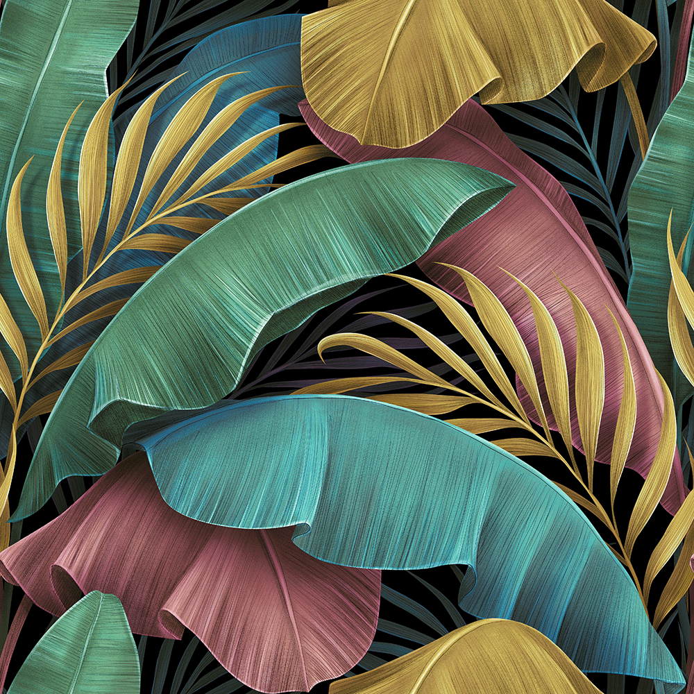 Tropical luxury exotic seamless pattern